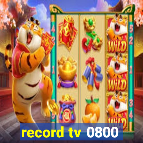 record tv 0800